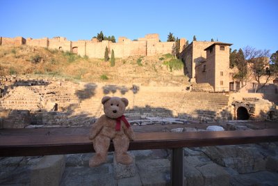 The Roman theatre and the impressive Alcazaba