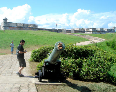 I had a little problem visiting San Pedro de la Roca del Morro Fortress...
