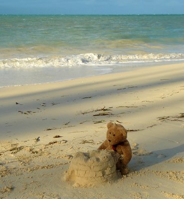 I'm good at building sand castles!