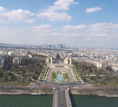 View from Eiffel Tower