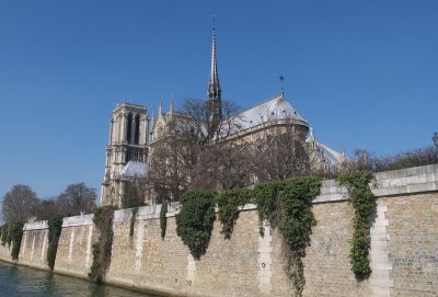 Notre Dame from the Seine