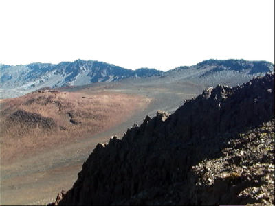 Volcano caldera