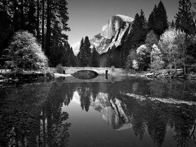 Yosemite in winter by Ansel Adams