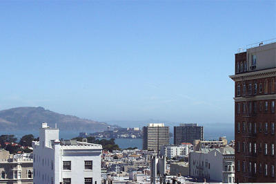 Alcatraz from our apartment