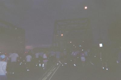 Crossing the Taylor-Southgate Bridge