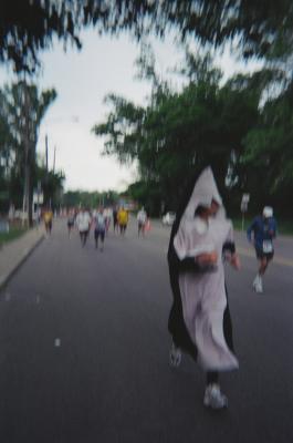 LAND SHARK!!!!  sighted at Mile 14