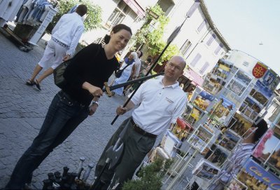 Tourists With Toys