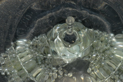 A view of water drop from the top - 03