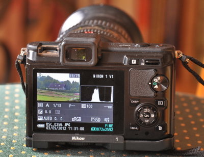 Nikon 1 V1 mit Objektiv Tamron Fokussieren nur manuell!