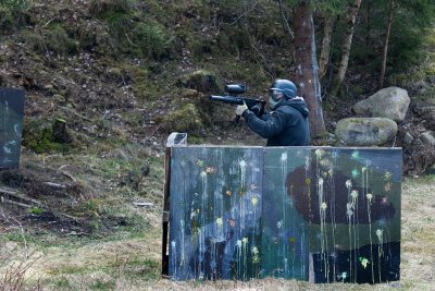 Paintball Ulvaryd 2012-04-14