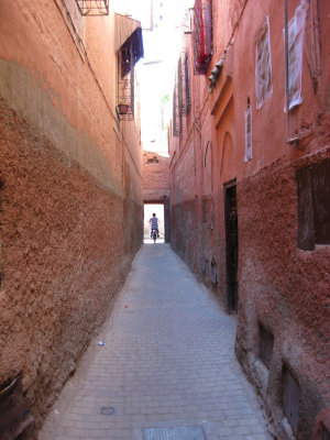 Narrow streets of Medina