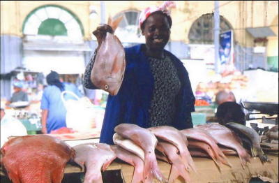 FISH SELLER.