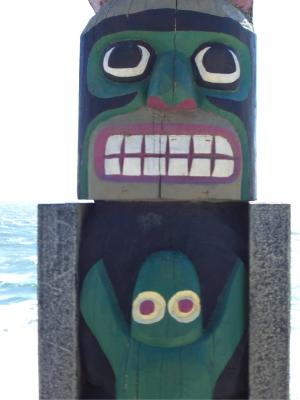 Totem Pole at a San Fran Lookout
