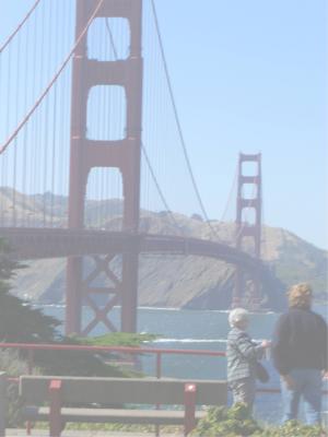 Fog Effect of the Golden Gate