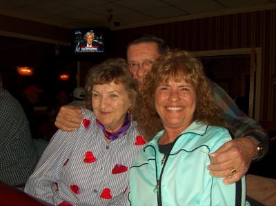 Vicki, Del and Kathy