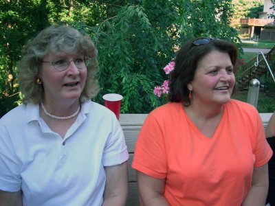 Carol and Kathy