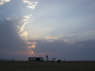 Desert seaside, near Marsa Alam