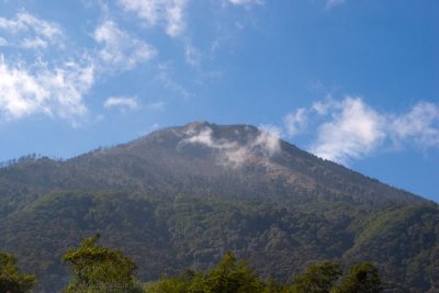 Vista del Volcan Desde la Aldea La Soledad