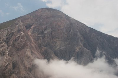Volcan Santa Maria Visto desde el Santiaguito
