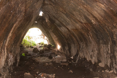 Cueva en la parte Norte del Volcan