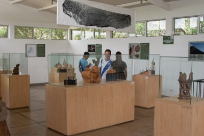 Interior del Pequeo Museo del Lugar