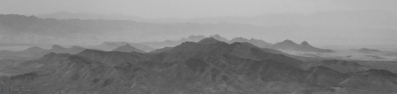 Mountains on Return Descent
