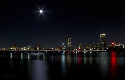 Moon Over Boston