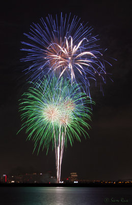 Sea World Fireworks Over Mission Bay