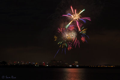 Sea World Fireworks Over Mission Bay