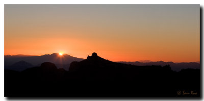 Kitt Peak & Thimble Peak Sunset