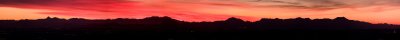 Tucson Sunset Panorama