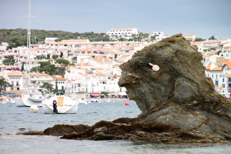 Ne dirait-on pas la tte dune iguane ou dun monstre marin ?