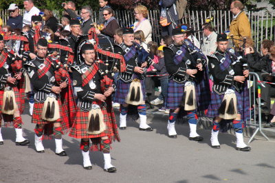 Une fanfare écossaise