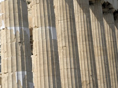 Les colonnes du Parthenon