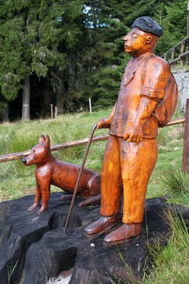 Le randonneur du chalet Erichson