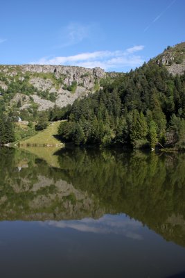 Le lac des Truites Situ  1066m d'altitude, c'est le plus haut du massif vosgien