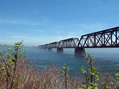 FOG ON THE RIVER