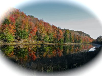A FALL MORNING IN THE ADIRONDACK'S
