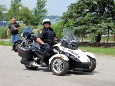 CAN-AM SPIDER POLICE MOTORCYCLE