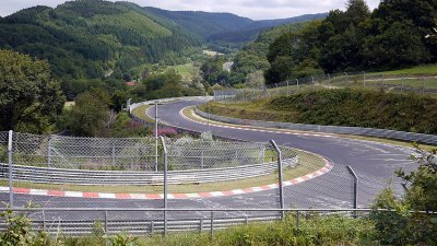 The old Nurgurgring the famous Nordschleife