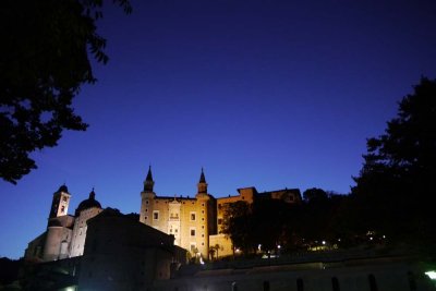 Urbino by night