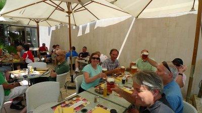 Lunch at a cafe just minutes from Casino Square