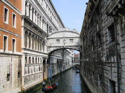 Bridge of sighs, Venice