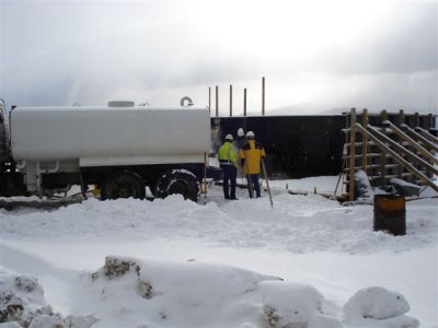 Hot water melt of snow before concrete pour.JPG