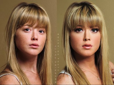 Allison -Before & After Pro Makeup
