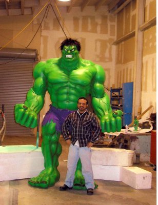 Hulk Exhibit Display (Painted only)