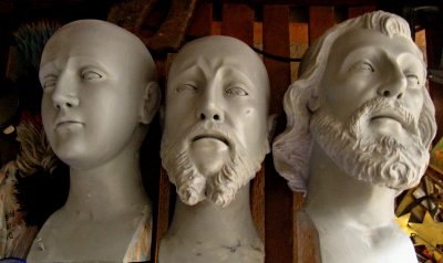 Hand Carved Heads