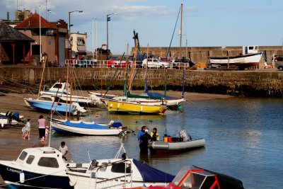 Stonehaven Harbor.