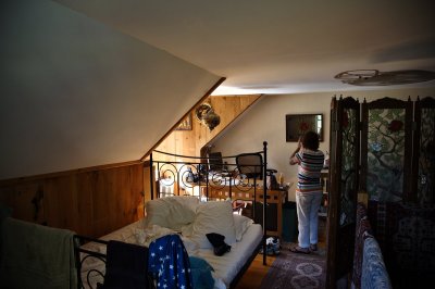 Our bedroom in Pepperell, MA