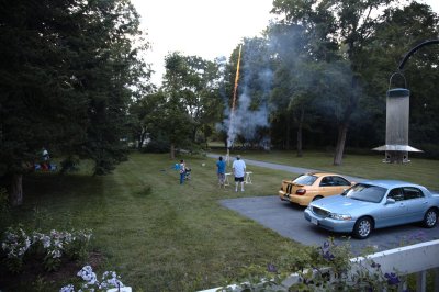 4th of July fireworks in Pepperell